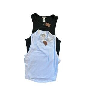 Bozzolo Sleeveless Cropped Shirt Women’s Size Small- Lot Of 2 NEW